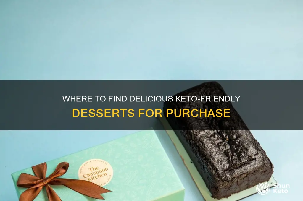 can you buy keto desserts