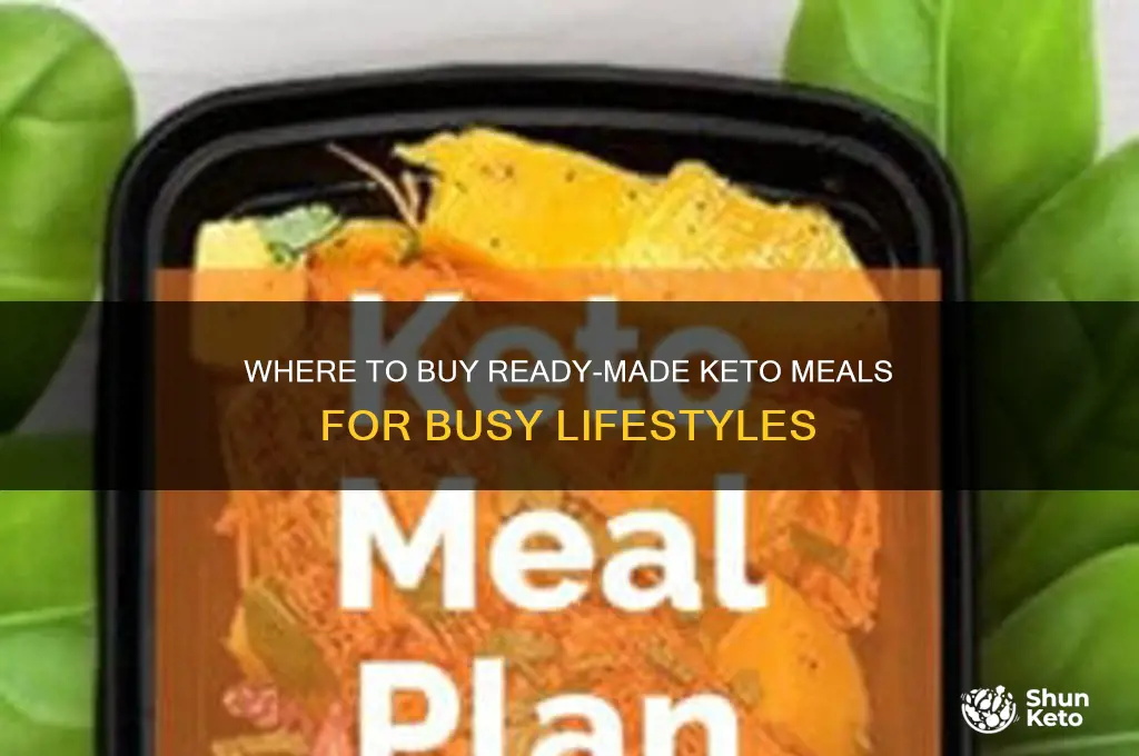 can you buy prepared keto food