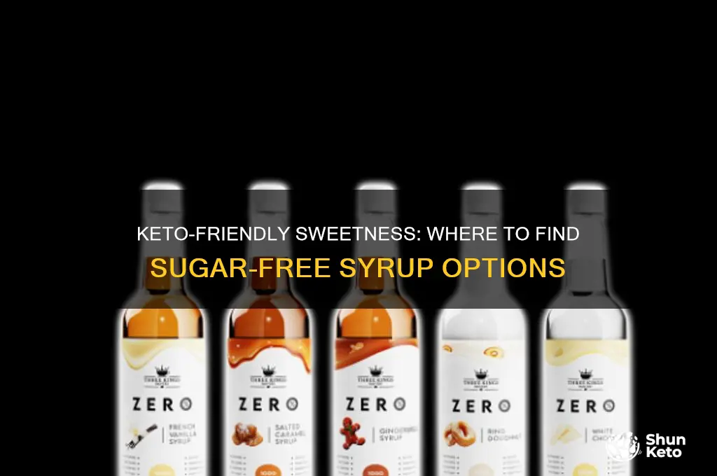 can you buy sugar free syrup on keto