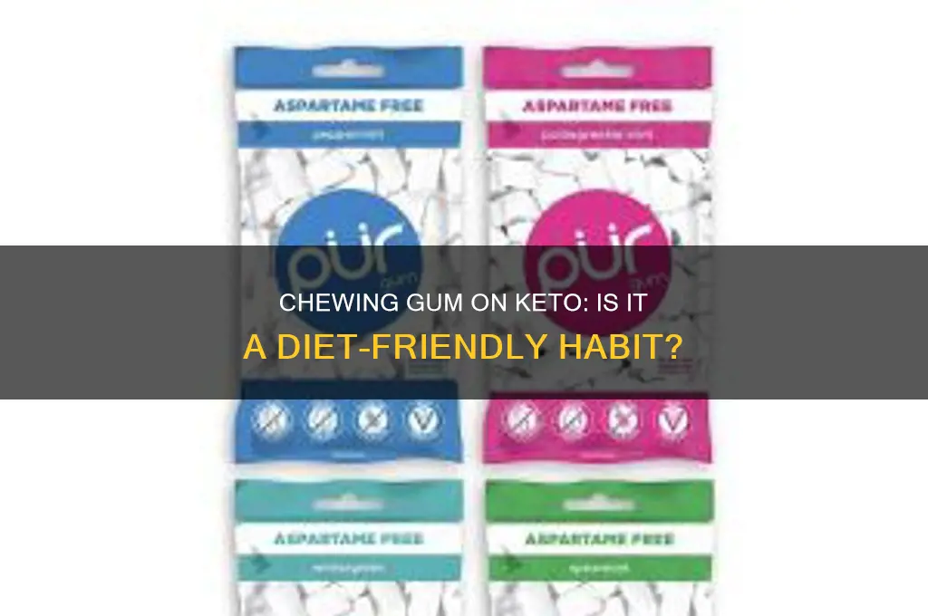 can you chew gum on keto