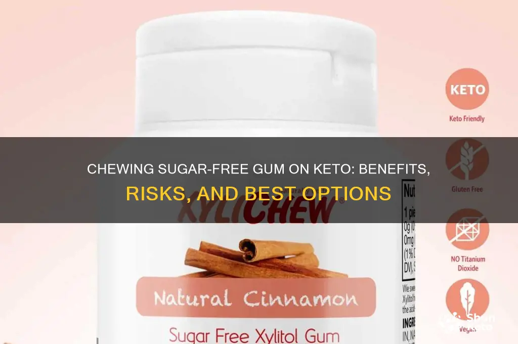 can you chew sugar free gum on a keto diet
