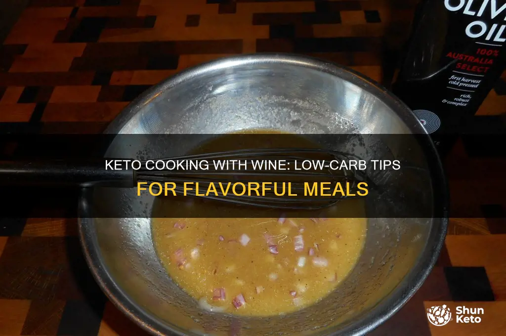 can you cook in wine for keto