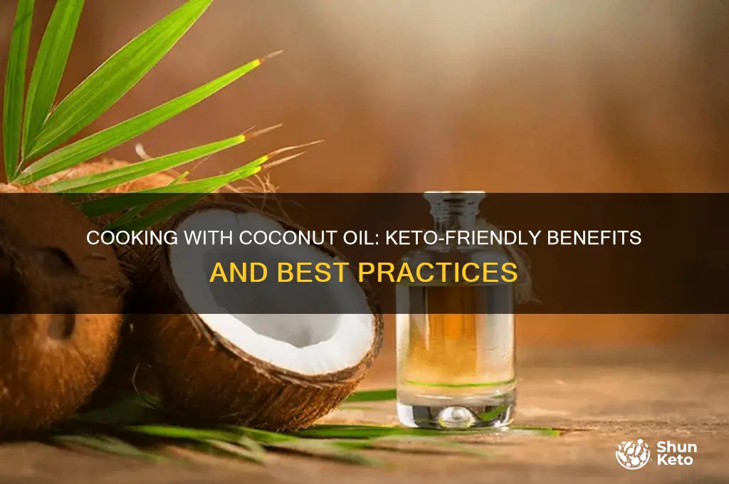 can you cook with coconut oil on keto diet