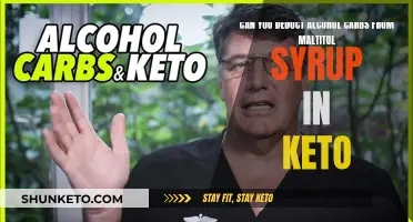 Alcohol Carbs and Keto: The Maltitol Syrup Truth