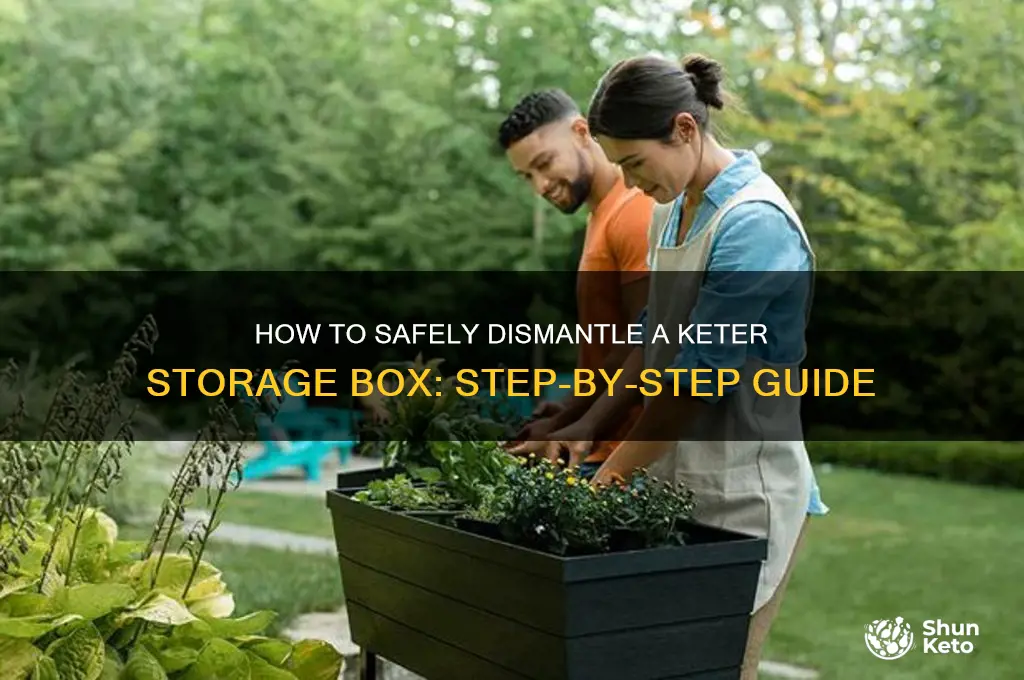 can you dismantle a keter storage box