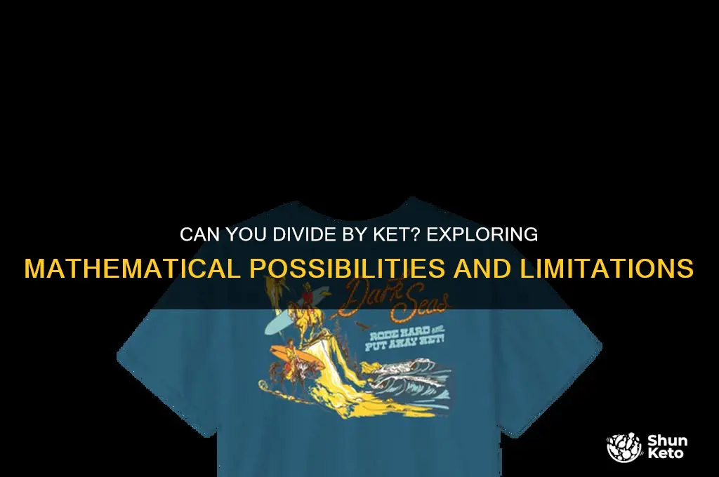 can you divide by ket