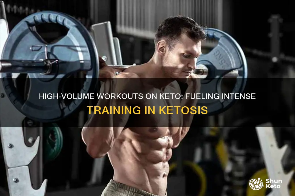 can you do high volume workouts on keto