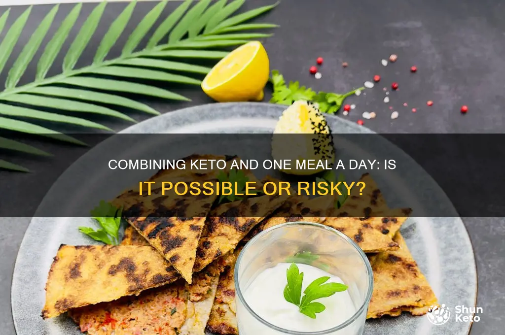 can you do keto and one meal diet together