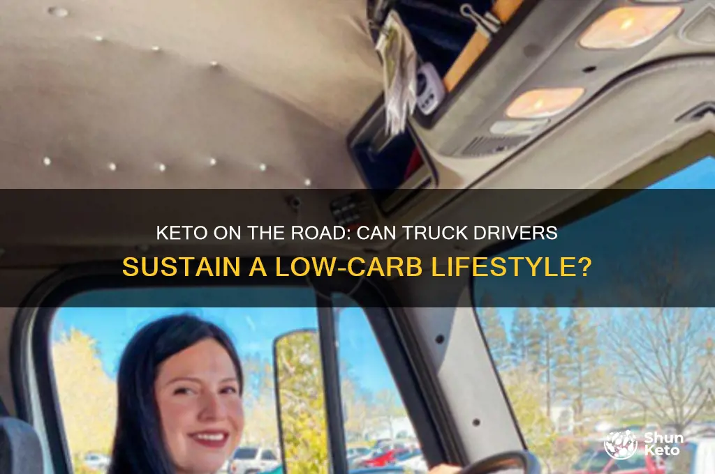 can you do keto as a truck driver