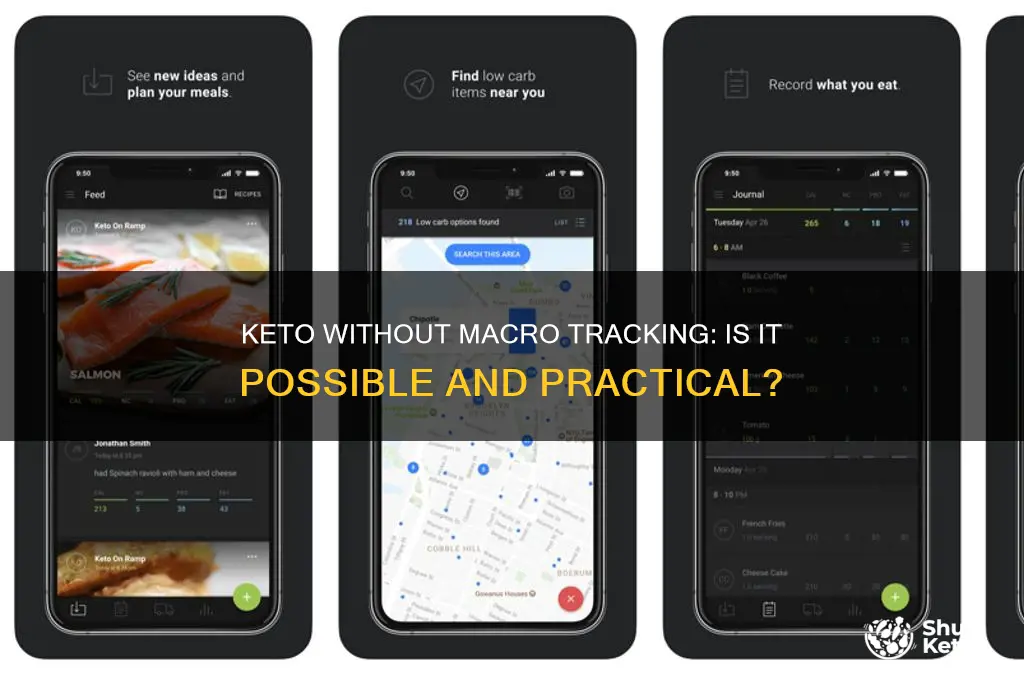 can you do keto diet without tracking macros