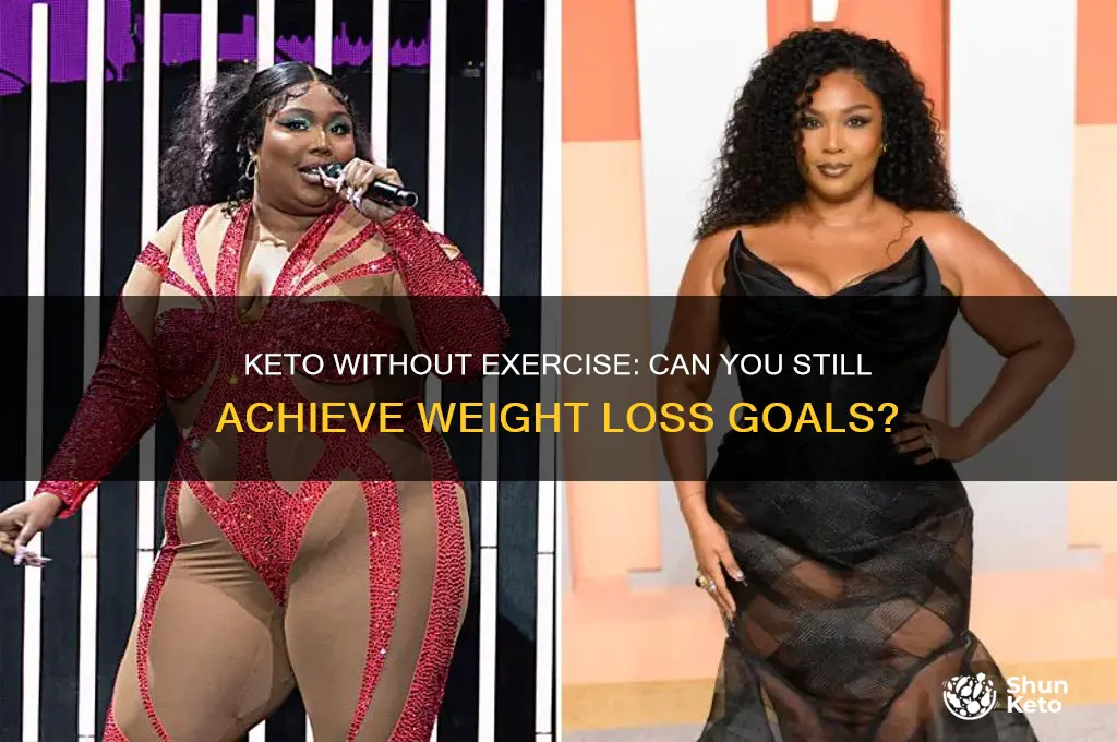 can you do keto doet and not workout