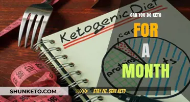 Can You Sustain a Keto Diet for a Month?