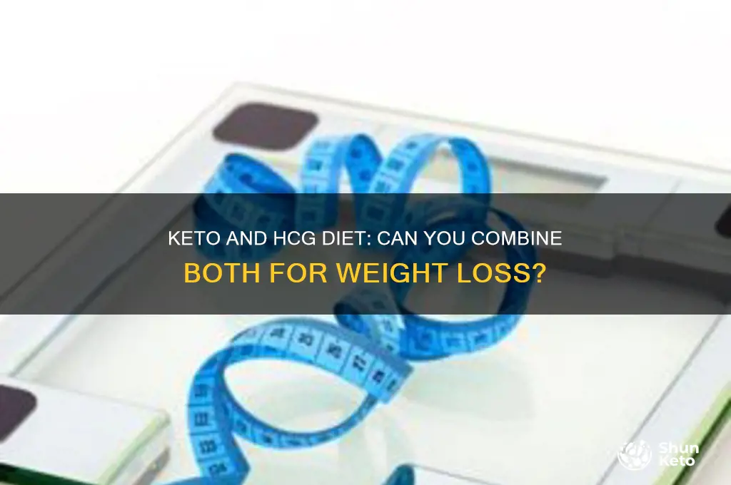 can you do keto on hcg diet