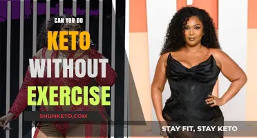 Keto Without Exercise: Achieving Weight Loss Through Diet Alone?