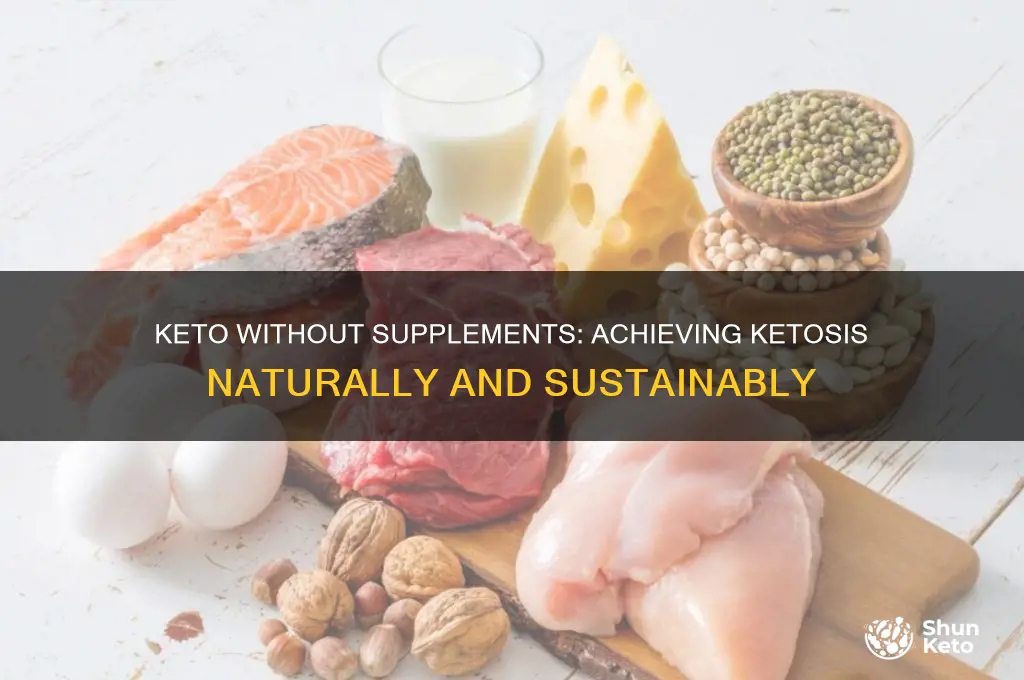 can you do keto without supplements