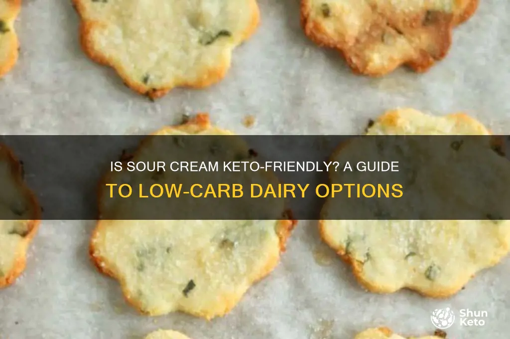 can you do sour cream on keto