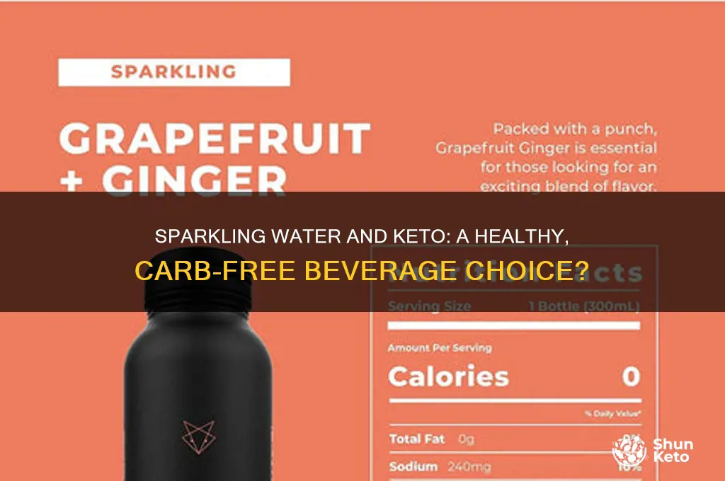 can you do sparkling water on keto