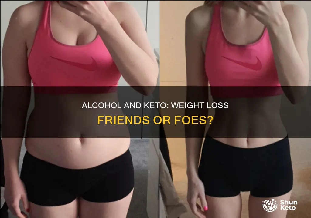 can you drink alcohol on keto and still lose weight