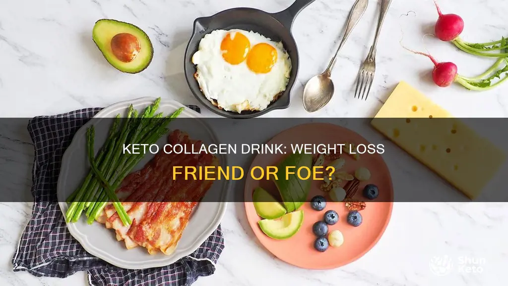 can you drink keto callogen and lose weight