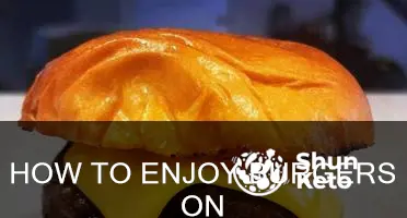 can you eat a burger on keto