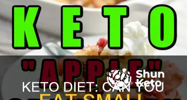 can you eat a small apple on keto
