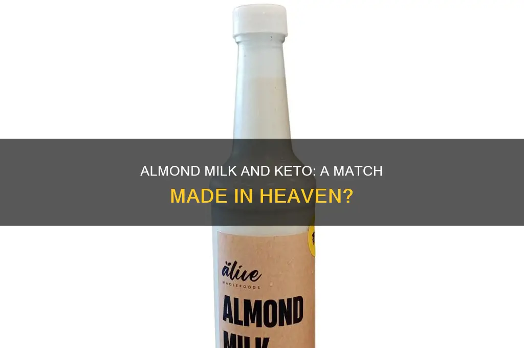can you eat almond milk on keto