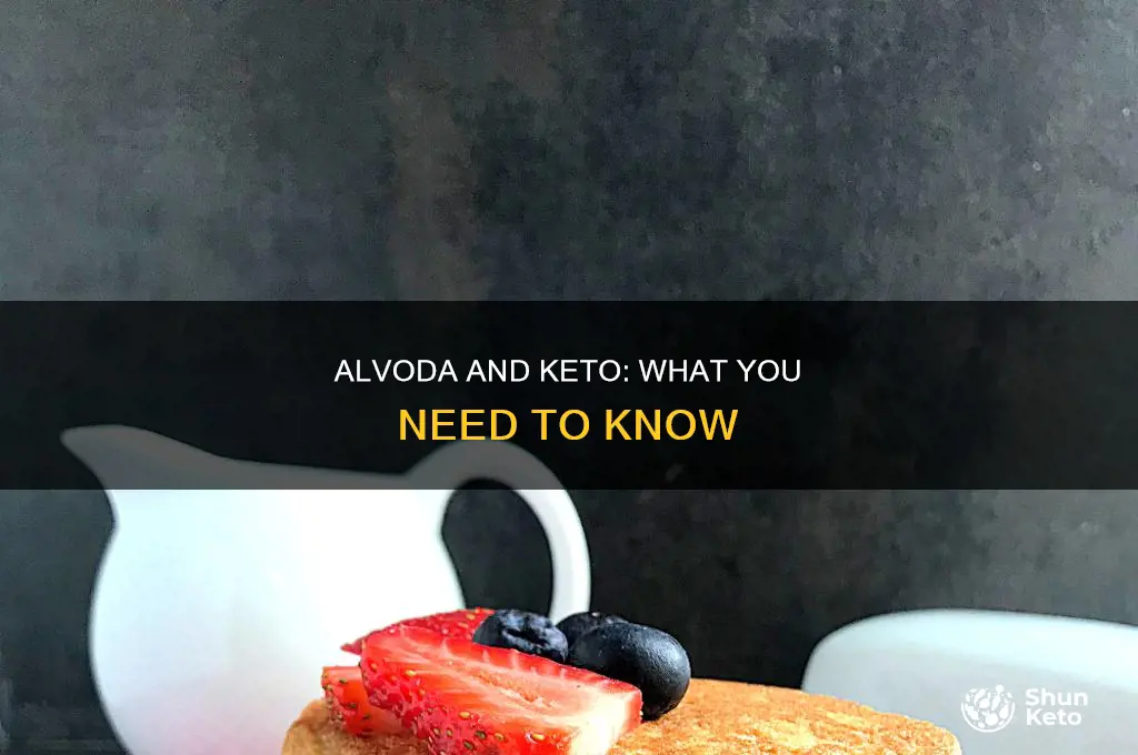 can you eat alvoda of keto diet