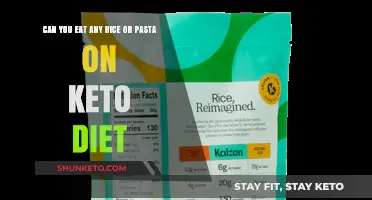 Keto Diet: Rice and Pasta Consumption