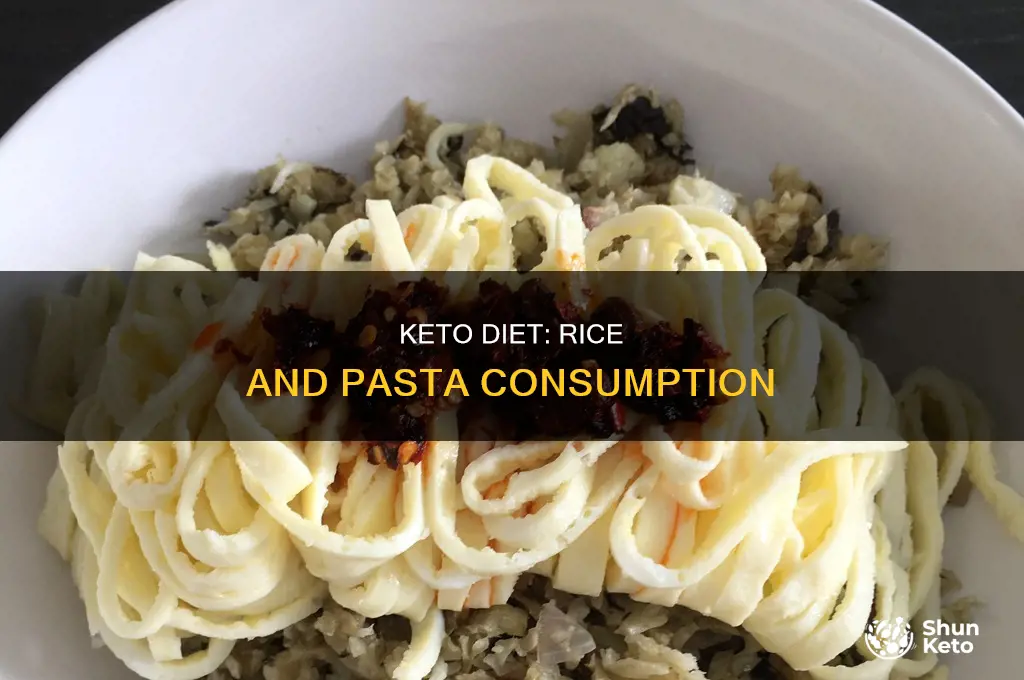 can you eat any rice or pasta on keto diet