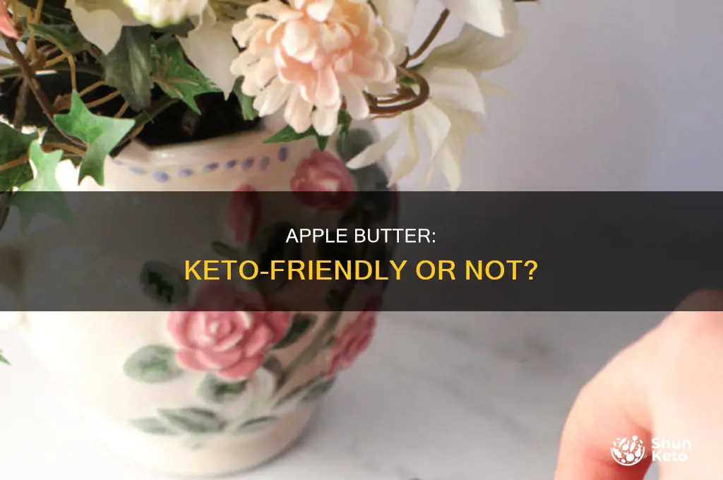 can you eat apple butter on keto