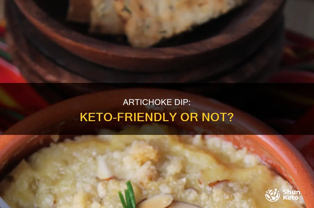 can you eat artichoke dip on keto