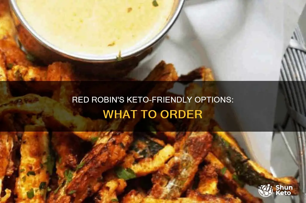 can you eat at red robin on keto