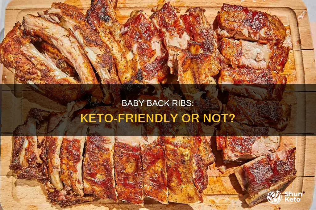 can you eat baby back ribs on keto