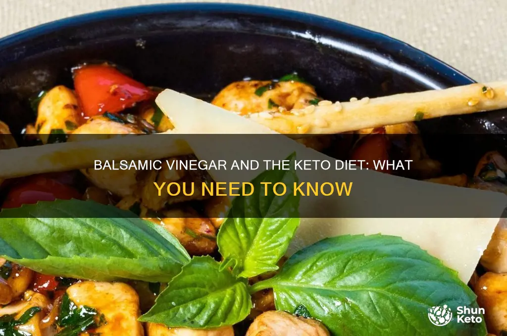 can you eat balsamic on keto