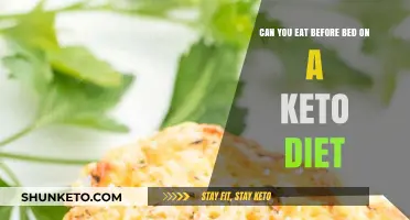 Keto Diet: Eating Before Bed, Good or Bad?