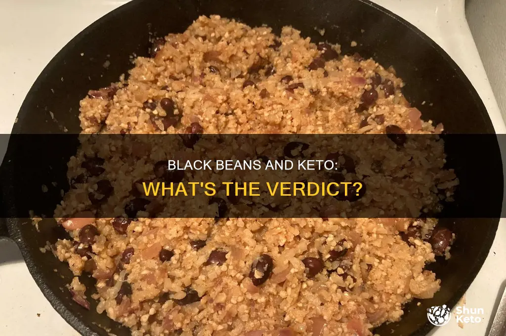 can you eat black beans on keto