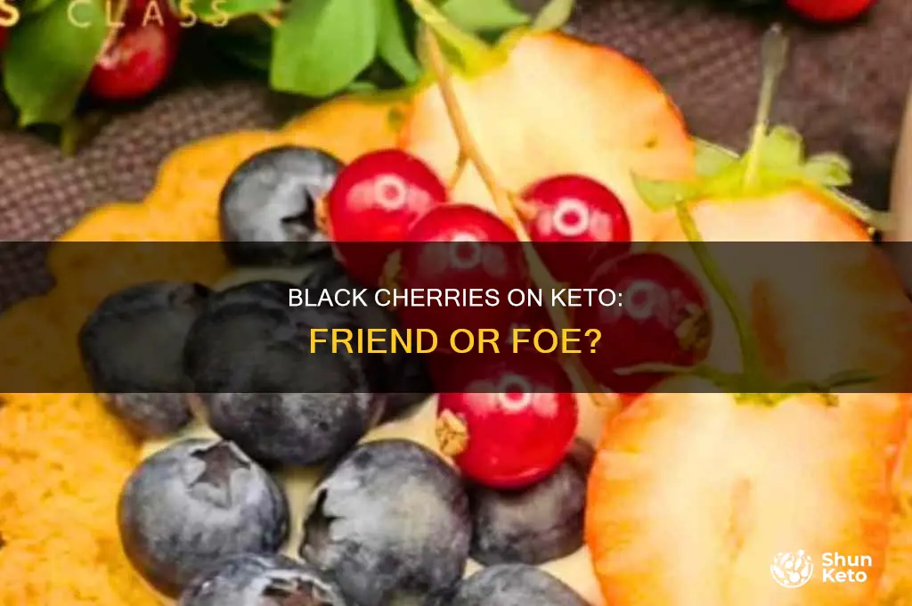 can you eat black cherries on keto diet