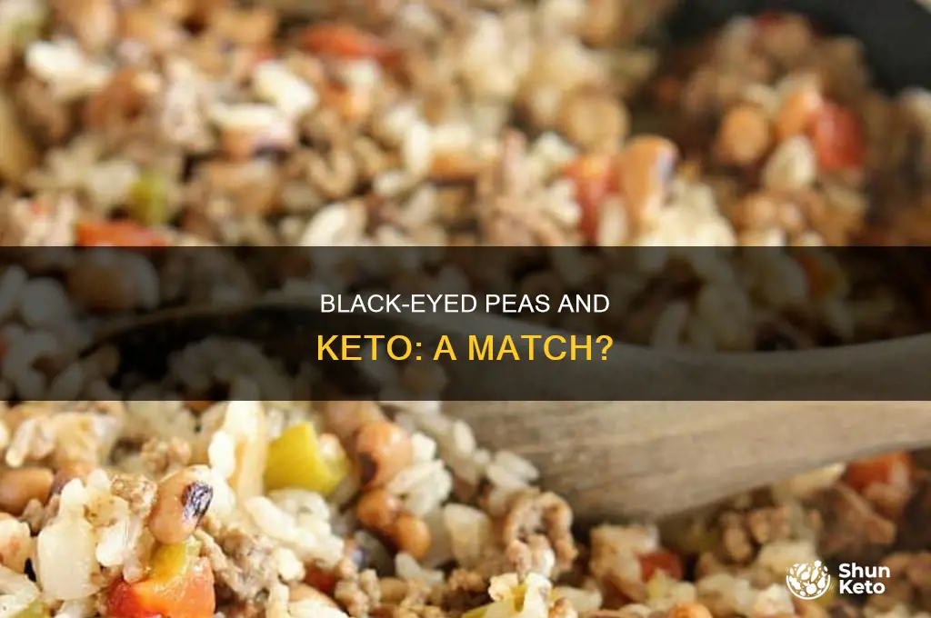 can you eat black eyed peas on a keto diet