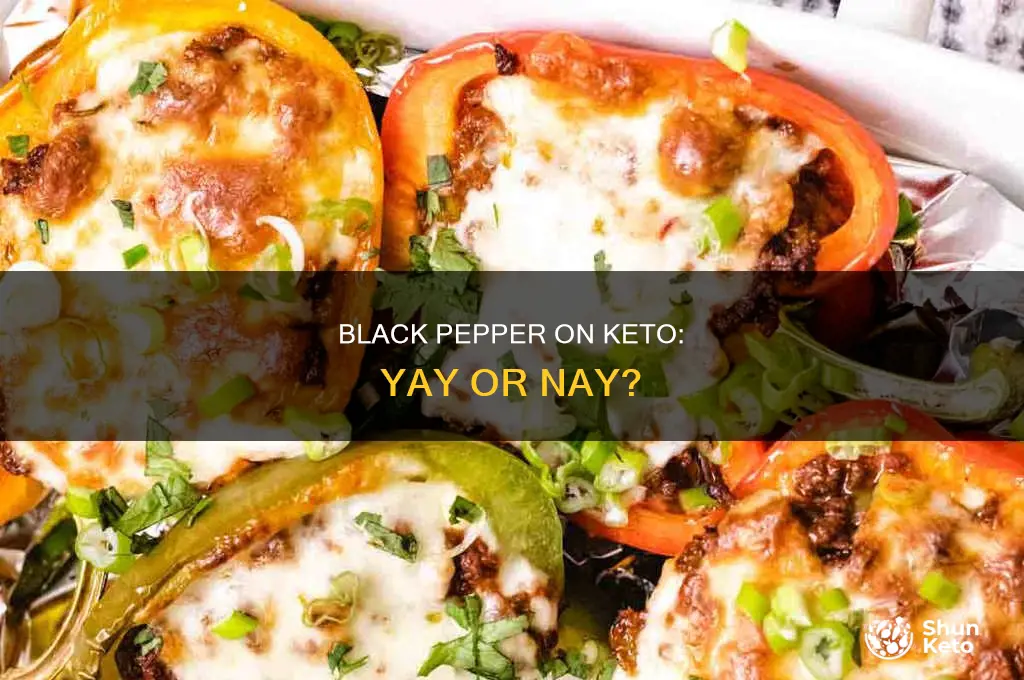 can you eat black pepper on keto diet