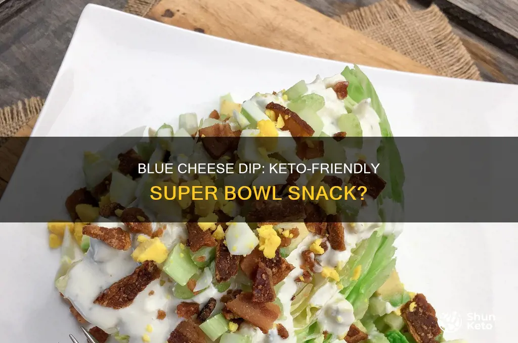 can you eat blue cheese dip on keto