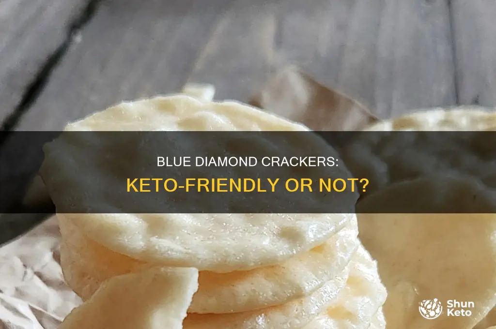 can you eat blue diamond crackers on keto