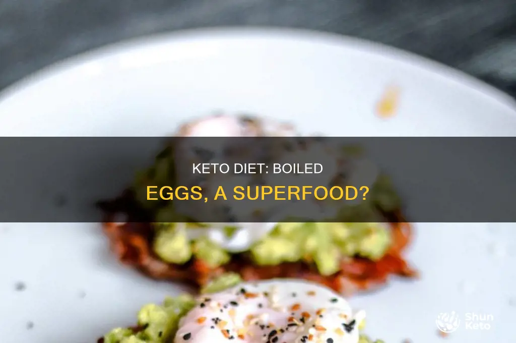 can you eat boiled eggs on a keto diet
