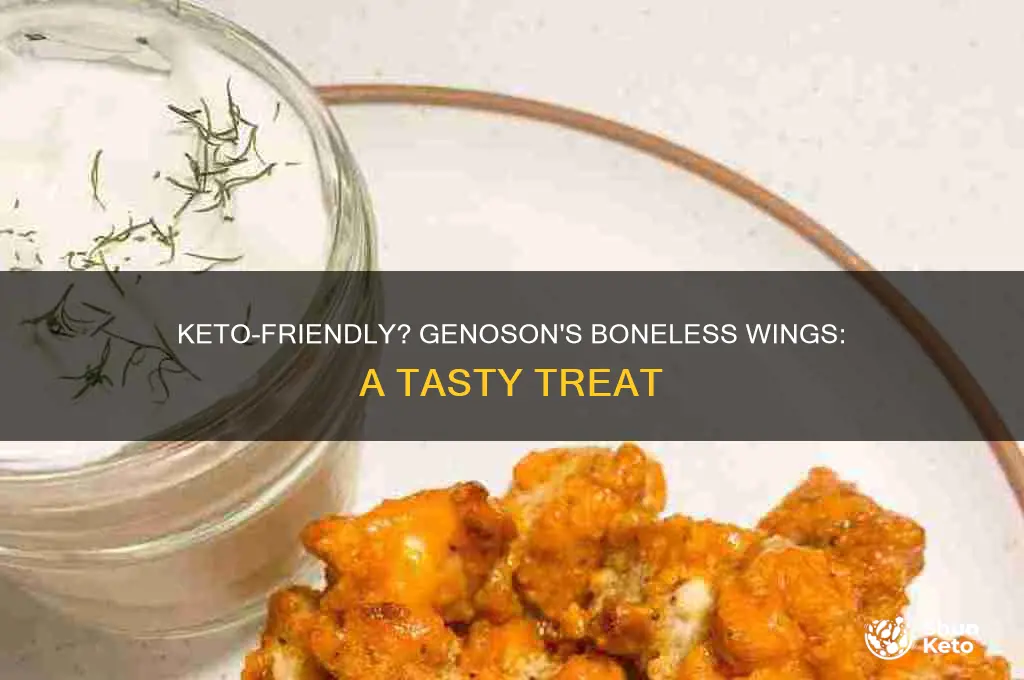 can you eat boneless wings from genoson keto