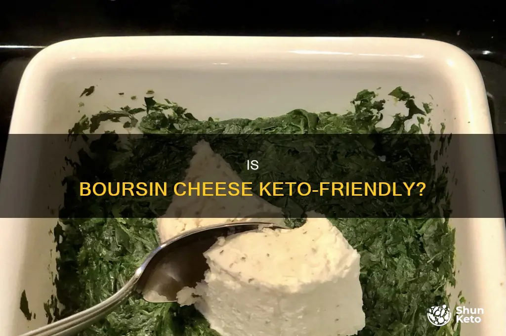 can you eat boursin on keto