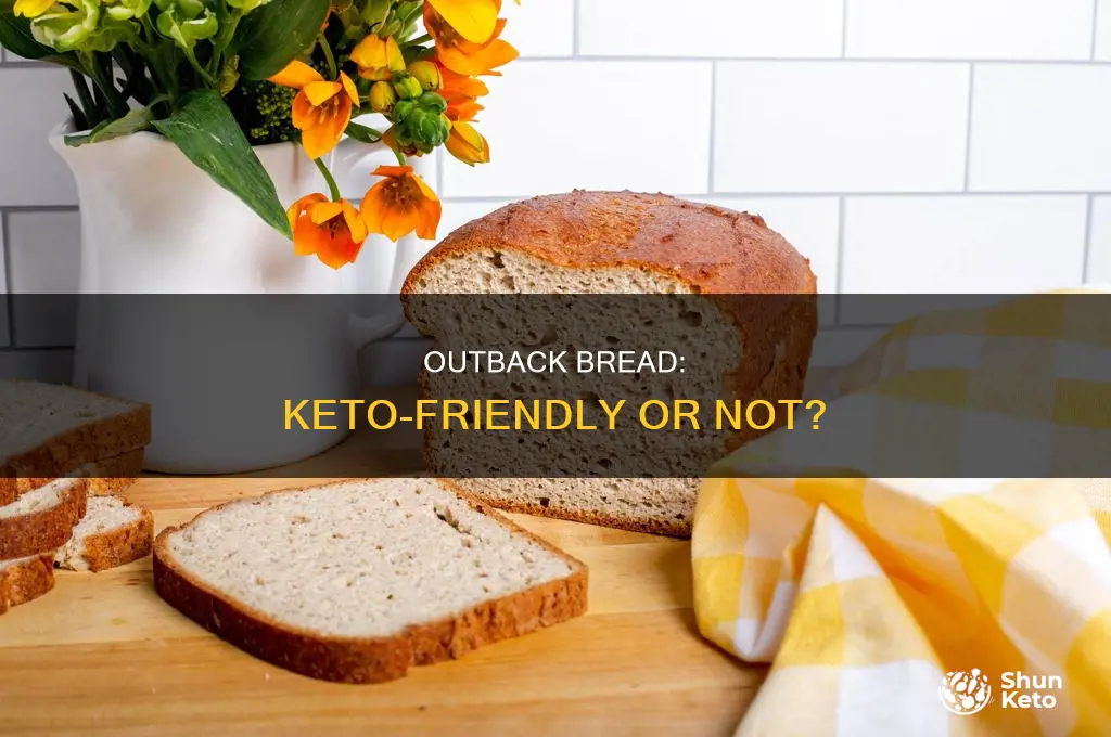 can you eat bread at outback on keto