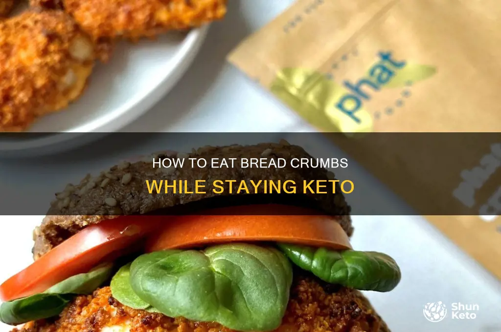 can you eat bread crumbs on keto
