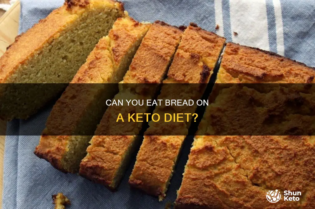 can you eat break on keto diet