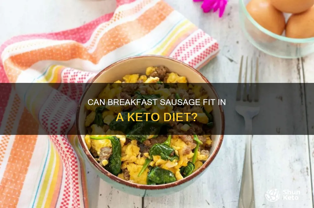 can you eat breakfast sausage on keto