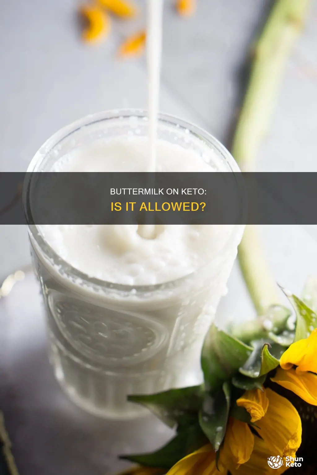 can you eat buttermilk on keto