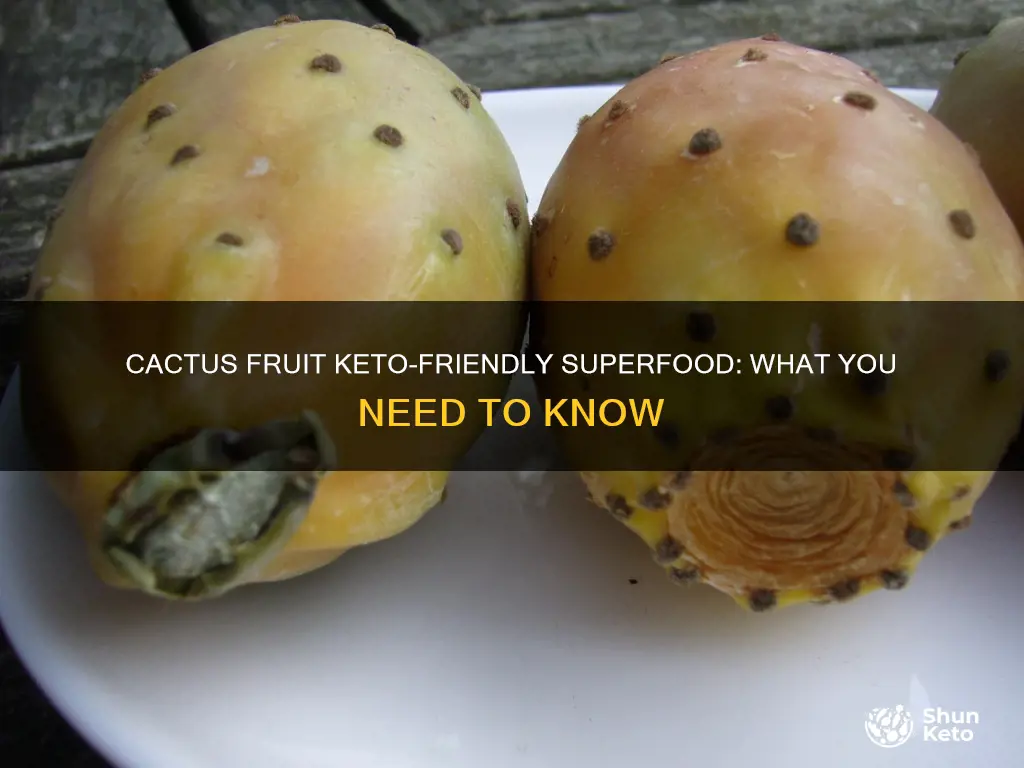 can you eat cactus fruit on keto